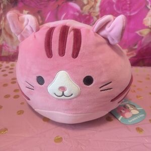 Pink Cat Plush Toy